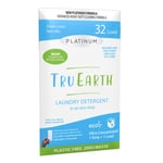 Tru Earth Platinum Hypoallergenic, Eco-friendly & Biodegradable Plastic-Free Heavy Duty Laundry Detergent Eco-Strips for Sensitive Skin (32 Loads, Platinum Fresh Linen)