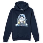 Falcon and Winter Soldier Sharon Carter Wanted Unisex Hoodie - Navy - XL - Navy