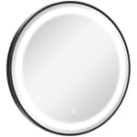 LED Smart Bathroom Mirror Wall Mounted Round Vanity Mirror Lights