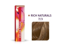 Wella Professionals Wella Professionals, Color Touch, Ammonia-Free, Semi-Permanent Hair Dye, 7/3 Medium Gold Blonde, 60 ml For Women