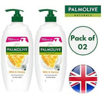 Palmolive Naturals Milk and Honey Dermatologically Tested 750ml - Pack of 2