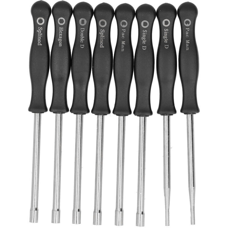 Kit 10 Outils Réglage Carburateur + Poignée + Sac – Compatible Poulan, Echo, Stihl, Husqvarna, Ryobi