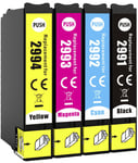 4 Ink Cartridge, Use for Epson XP245, XP247, XP342, XP345, XP442, XP445, NON-OEM