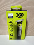 Philips OneBlade 360 for Face & Body, 5-in-1 Adjustable Comb-Trim-Edge-Shave New