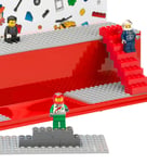 Lego Storage Play & Display - 39 cm Röd One Size Låda unisex