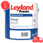Leyland Trade Vinyl Matt Emulsion Paint - Magnolia - 2.5L - 264821