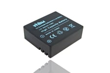 vhbw Li-Ion batterie 900mAh (3.7V) compatible avec SJCam X1000, M10 (toutes les éditions), Suptig3 remplace SJ4000 pour appareil numérique camescope