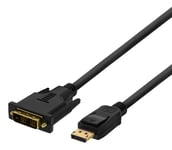 DisplayPort to DVI-D Single Link cable, Full HD @60Hz, 3m