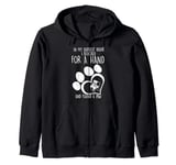 In My Darkest Hour I Reached For A Hand Found A Paw- BULLDOG Zip Hoodie