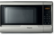 Hotpoint MWH2031MSO Silver 700W Touch Control 20Ltr Microwave