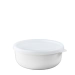 Mepal - Boîte de rangement Lumina - Boîte hermétique alimentaire avec couvercle pour frigo, congélateur, four vapeur, micro-ondes et lave-vaisselle - Bol de service - 750 ml – White
