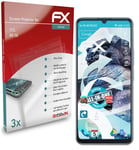 atFoliX 3x Screen Protector for TCL 40 SE Protective Film clear&flexible