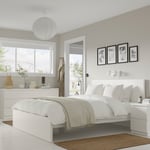 IKEA IKEA MALM sovrumsmöbler, set om 4, vit, 180x200 cm, cm 180x200 cm