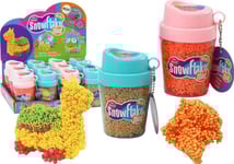 Leantoys Squishy Styrofoam-Bollar Massa I En Kopp Orange