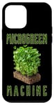 Coque pour iPhone 12 mini Micro agriculture, micro verts, durabilité, cultiver votre propre