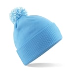 Beechfield Snowstar Duo Beanie - Black/Yellow / One Size