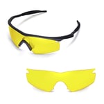New Walleva Yellow Replacement Lenses For Oakley M Frame Strike Sunglasses