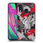 Head Case Designs Officially Licensed Liverpool Football Club Club Colours Digital Camouflage Hard Back Case Compatible With Samsung Galaxy A40 (2019)