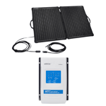 Solcellspaket 120W Sunlux® PLUG-IN+ Epever DuoRacer DR1106N-DDB MPPT 12V 10A