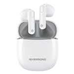 Riversong Air X26 TWS Bluetooth-örhängen Vita - TheMobileStore Hörlurar & Headset