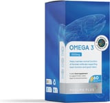 Pharma plus Omega 3 1000Mg | 60 Fish Oil, Omega 3 Fatty Acids, EPA, DHA Capsules