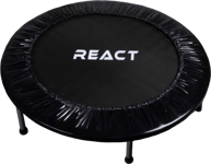 React React Minitrampoline 100cm Trampoliini BLACK