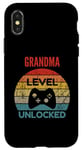 iPhone X/XS Grandma Level Unlocked - Gamer Gift For New Grandma Case