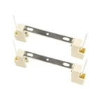 R7S-lamphållare 118 mm halogen och R7S LED-lampa, 2-pack