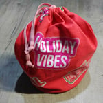 Sephora Collection Holiday Vibes Gift Christmas Red Bag ORIGINAL   