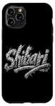 Coque pour iPhone 11 Pro un logo Shibari de bondage pervers en corde de jute pour