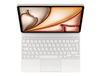 Apple Magic Keyboard - Tangentbord Och Foliefodral - Med Pekdyna - Apple Smart Connector - Qwerty - Ryska - För Apple 13-Inch Ipad Air M2 Wi-Fi, M2 Wi-Fi + Cellular, M3 Wi-Fi, M3 Wi-Fi + Cellular
