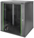 Digitus Dn-19 16u-6/6-ec-sw Rack Väggmonterad Rack Svart