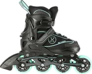 Nils Extreme Na11008 Justerbara Rullskridskor För Fritidsbruk Sort R. 39-42