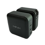 MINIX NEO 140W 3 Port USB-C GaN Wall Charger Fast Charger PD3.1 For Phone/Laptop