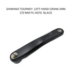 SHIMANO TOURNEY  LEFT HAND CRANK ARM 170 MM FC-A070  BLACK - H