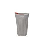 La Cafetière 'The Beanie' Tasse à café réutilisable, tasse de voyage isotherme avec prise en main confortable et étanche, 90% d'écorces de café recyclées, 340ml