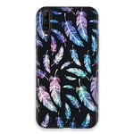 Coque pour Wiko View 4 Psychedelic Plume