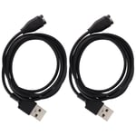 2pcs Charger Cable Compatible For Fenix 6X Smart Watch USB Charging C REL