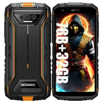 DOOGEE S41 Pro Téléphone Portable Incassable 6300mAh 7Go+32Go (1To Extensible) Android 12 IP68 Etanche Smartphone Dual SIM, 5.5'' HD+ GPS NFC - Orange