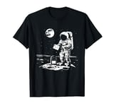 Postal Worker Astronaut Mailman Funny Cosmic Space Science T-Shirt