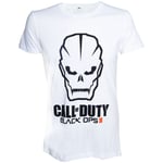 Call Of Duty Black Ops Iii Skull Men's T-Shirt Medium White TS39C1CBT-M