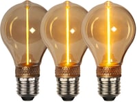 LED E27 3-Steg DIM-Minne Normal DecoLed One Amber 1800K 100lm 2W(10W)