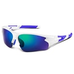 BEACOOL Lunette de Soleil Sport Polarisée Homme Femme pour Velo Cyclisme Moto Conduite Baseball Alpinisme Running Pêche UV400 Protection
