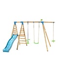 TP Galapogus Wooden Swing Set & Slide