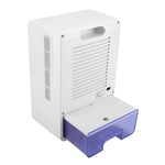 (EU Plug)3L 100-240V Mute Dehumidifier Air Dryer Purifier For Home Bathroom B