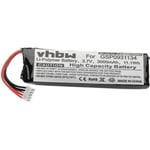 vhbw Batterie compatible avec JBL Flip 3, 3 Splashproof, FLIP3GRAY enceinte, haut-parleurs (3000mAh, 3,7V, Li-polymère)