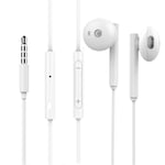 In Ear Headphone 3.5mm Earbuds with Mic For Android Huawei HTC G6 7 8 GX8 P6 P7 P8 P8 Lite Matt S 7 8 P20 Pro P8 Lite P9 NEXUS Honor 5X Smartphone/Tablet/Kindle/MP3 MP4 Player (1PCS)