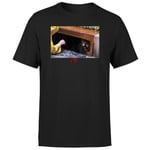 IT Chapter 1 (2017) Pennywise Men's T-Shirt - Black - XL - Black