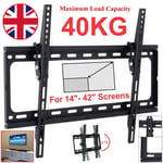 TV WALL BRACKET MOUNT TILT LCD LED PLASMA 19 20 22 30 32 40 42 INCH FOR LG SONY