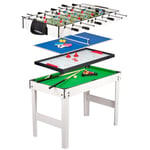 4 IN 1 KIDS GAMES TABLE - POOL / HOCKEY / PING PONG / FOOTBALL SOCCER NEW TOY